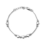 Load image into Gallery viewer, Taraash 925 Pure Silver Heart Bracelet For Women