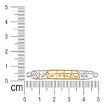 Load image into Gallery viewer, Hanuman Mantra Design Chandi Rakhi Bracelet for Men