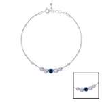 Load image into Gallery viewer, 925 Sterling Silver Evil Eye Beaded Bracelet for Mens