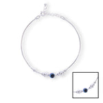 Load image into Gallery viewer, 925 Sterling Silver Evil Eye Beaded Bracelet for Men