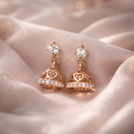 Load image into Gallery viewer, 925 Sterling Silver Heart Cut Jhumki for Women
