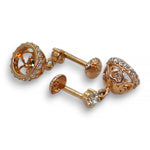 Load image into Gallery viewer, 925 Sterling Silver Heart Cut Jhumki for Women