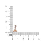 Load image into Gallery viewer, 925 Sterling Silver Small Line with CZ Jhumki For Women/Girls