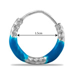 Load image into Gallery viewer, Taraash sterling silver hoop earring