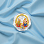 Load image into Gallery viewer, Taraash 999 Purity 10 gm Laxmi Ganesh Silver Coin By ACPL