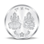 Load image into Gallery viewer, Taraash 999 Silver God Lakshmi Ganesha 50 Gram Coin CF15R1G50W