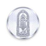 Load image into Gallery viewer, 999 Purity 100 grams Plain Lord Ram Lala Silver Coin By ACPL