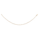 Load image into Gallery viewer, 925 Sterling Silver Elegant Single Gold-Plated Beaded Snake Chain Anklet for Women