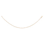 Load image into Gallery viewer, 925 Sterling Silver Rose Gold Plated Chain Single Anklet for Women