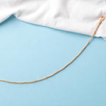 Load image into Gallery viewer, 925 Sterling Silver Rose Gold Plated Chain Single Anklet for Women