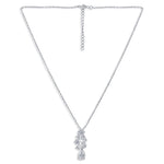 Load image into Gallery viewer, Taraash 925 Sterling Silver Solitaire CZ Pendant Set For Women