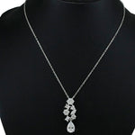 Load image into Gallery viewer, Taraash 925 Sterling Silver Solitaire CZ Jewellery Set For Women