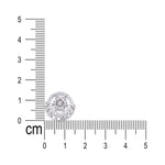 Load image into Gallery viewer, 925 Sterling Silver Round CZ Earrings for Women