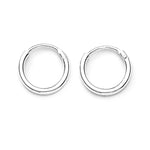 Load image into Gallery viewer, Taraash 925 Sterling Silver Hoop Earring For Women Silver-H41010M
