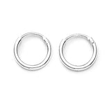Taraash 925 Sterling Silver  Hoop Earring For Women Silver-H41010M