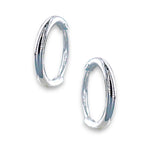 Load image into Gallery viewer, Taraash 925 Sterling Silver Hoop Earring For Women Silver-H41010M