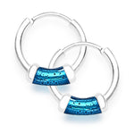 Load image into Gallery viewer, Taraash 925 Sterling Silver Hoop Earring For Women Silver-H42016ZA