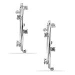 Load image into Gallery viewer, Taraash 925 Sterling Silver Cz Hoop For Women