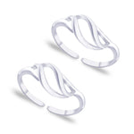 Load image into Gallery viewer, Taraash toe ring in silver