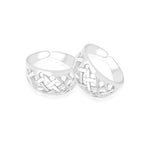 Load image into Gallery viewer, Taraash silver toe rings for women pure silver 925