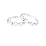 Load image into Gallery viewer, Taraash silver toe rings for women