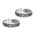 Load image into Gallery viewer, Taraash silver toe rings for women pure silver 925