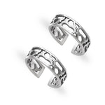 Load image into Gallery viewer, Taraash toe ring in silver