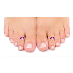 Load image into Gallery viewer, Taraash toe rings for women silver