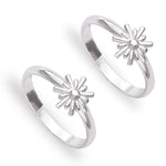 Load image into Gallery viewer, Taraash toe ring in silver