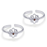 Load image into Gallery viewer, Taraash toe rings for women silver