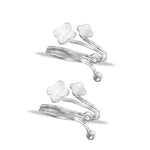 Load image into Gallery viewer, Taraash 925 Sterling Floral Silver Toe Ring For Women | Silver Chutki Women |Original Chandi Ki Bichiya