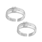 Load image into Gallery viewer, Taraash silver toe rings for women pure silver 925