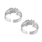 Load image into Gallery viewer, Taraash bichiya for women silver chandi