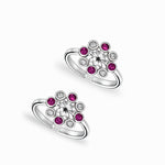 Load image into Gallery viewer, 925 Sterling Silver Floral CZ Design Adjustable Toe Ring for Women
