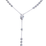 Load image into Gallery viewer, 925 Sterling Silver Jesus Rosary Cross Pendant For Unisex