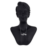 Load image into Gallery viewer, Taraash Sterling Silver White CZ Heart shape Neckchain For Women NK1521R