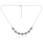 Load image into Gallery viewer, Taraash 925 Sterling Silver Floral Necklace Set For Women