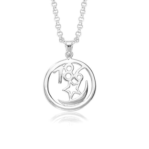 Taraash Sterling-Silver Pendant  For Unisex Silver-PD0267S