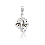 Taraash 925 Sterling Silver  Pendant  For Unisex Silver-PD1024S