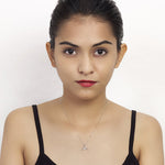 Load image into Gallery viewer, Taraash Sterling Silver "LOVE" Word Pendant For Women PD2023R