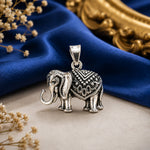 Load image into Gallery viewer, Taraash 925 Sterling Silver Antique Elephant Pendant For Unisex PD2074A