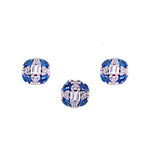 Load image into Gallery viewer, Taraash 925 Sterling Silver Blue Baguette Stone with CZ Jewelry Set for Women