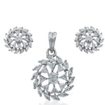 Load image into Gallery viewer, Taraash sterling silver necklace set