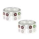 Load image into Gallery viewer, Taraash silver bichiya for women pure silver