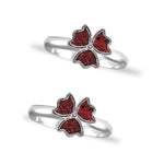 Load image into Gallery viewer, Taraash silver toe rings for women pure silver 925
