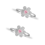 Load image into Gallery viewer, Taraash toe ring in silver