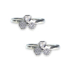 Load image into Gallery viewer, Taraash toe rings for women silver
