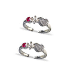 Load image into Gallery viewer, Taraash silver toe ring for women