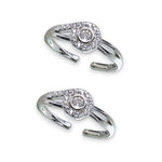 Load image into Gallery viewer, Taraash silver toe ring for women