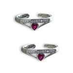 Load image into Gallery viewer, Taraash silver toe rings for women pure silver 925